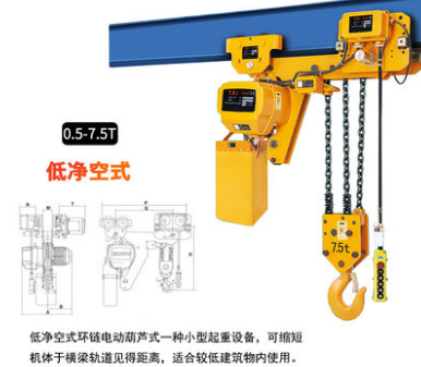 低凈空電動葫蘆為何能夠?qū)崿F(xiàn)側(cè)面運(yùn)行