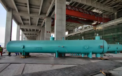 環(huán)鏈電動葫蘆加快低壓加熱器的吊裝進度